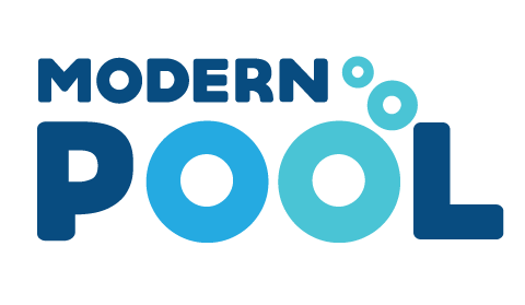 modern pool logo