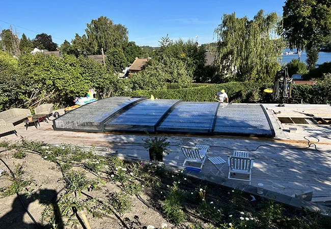 bygga thermopool med pooltak i sollentuna 1