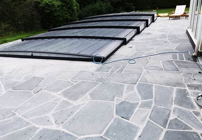 poolrenovering med pooltak i stockholm 5